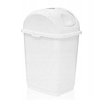 SLIM pakreipiamas konteineris 5 l - 185x150x280 mm baltas