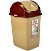 SLIM pakreiptas konteineris 10 l - smėlio spalvos 240x195x365 mm