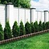 Sodo palisadiniai apvadai vejos lysvėms apvadų komplekte 16 vnt. 4,1 m