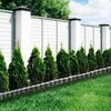 Sodo palisadiniai apvadai vejos lysvėms apvadų komplekte 16 vnt. 4,1 m