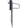 Sodo skėčio stovas, metalinis, įkištas, 42,5 cm