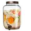 Stiklainis, stiklainis su kranu, gėrimų dozatorius, vanduo, limonadas, sultys, 8,8 l