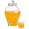 Stiklainis su čiaupu limonado gėrimams, 6,5 l