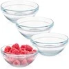 Stikliniai dubenėliai 12 cm, 275 ml, 4 vnt.