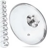 Stiklinis puodo ir keptuvės dangtis 22 cm