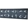 SULANKSTAMAS JOGA KILIMAS 1700X600X5MM Juodas ENERO FIT