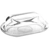 Sviestinis indas stiklinis sviestinis 19,5x13 cm