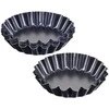 Tartlečių formelių mini nepridegančių tortų rinkinys 6 vnt. 11 cm
