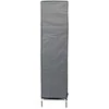 TEKSTILĖ SPINTA 127x45x172 cm TAMSIAI PILKA