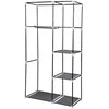 TEKSTILĖ SPINTA 90x45x170CM PORNAMENTAS