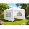 TENO baltas sodo paviljonas su langais 3x3 m