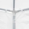 TENO baltas sodo paviljonas su langais 3x6 m