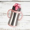 Terminis puodelis / termosas plieno vandens butelis, rožinis, 300 ml