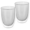 Termo stiklinės su dviguba sienele kavai latte DOUBLE 370 ml 2 vnt.
