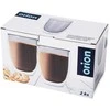 Termo stiklinės su dviguba sienele kavai latte DOUBLE 370 ml 2 vnt.