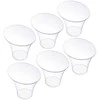 Tiramisu panna cotta desertiniai puodeliai / mini konteinerių rinkinys 6 vnt. 180 ml