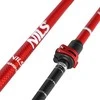 TK8601 RAUDONA ALUMINIUMO TREKING POLAI NILS