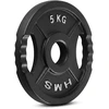 TOD05 olimpinė lėkštė, juoda, 5kg, HMS