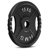 TOD15 olimpinė lėkštė, juoda, 15 kg, HMS