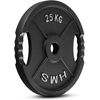 TOD25 olimpinė lėkštė, juoda, 25 kg, HMS