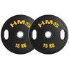 TOG15 2 x 15 KG OLIMPINIS PLOKŠTELĖ SU GUMĖMIS 2 x 15 KG HMS