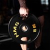 TOG15 2 x 15 KG OLIMPINIS PLOKŠTELĖ SU GUMĖMIS 2 x 15 KG HMS