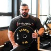 TOG15 2 x 15 KG OLIMPINIS PLOKŠTELĖ SU GUMĖMIS 2 x 15 KG HMS