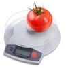 Virtuvinės svarstyklės Stiklinės elektroninės virtuvės svarstyklės 5kg
