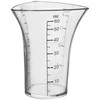 Virtuvinės svarstyklės Virtuvinis matavimo puodelis barmeno stiklas 60 ml