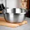Virtuvinis dubuo maišymui, šviesus plienas, nerūdijantis plienas, NAVA, 24 cm, 2,8 l
