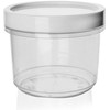 Virtuvinis maisto indas su silikoniniu sandarikliu apvaliai užsukamas sriubai 560 ml