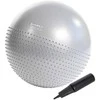 Gimnastikos kamuolys ANTI-BURST BB 001, 56 cm, Pilkas
