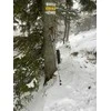 Žygio lazdos Reguliuojamos 5 dalių ACRA kamštinė rankena 115-135 cm