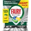 Indaplovių Tabletės, Fairy Platinum All In One Lemon, 125 vnt.