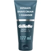 Gillette Body &amp; Intimate Pubic 2in1 Skutimosi Kremas ir Valiklis, 177 ml