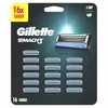 Gillette Mach3 Skustuvo Vyrams Galvutės 16 vnt