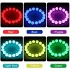 LED lambid peeglile 10 tk, erinevad värvid