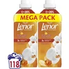 LENOR Audinių minkštiklis "Gold Orchid &amp; Vanilla" 2x1.239 L (118 Skalbimų)