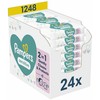 Servetėlės kūdikiams Pampers Sensitive Plastic Free, 24 pakuotės, 1248 servetėlės