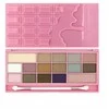 Makeup Revolution I love Make Up Palette Akių šešėlis rinkinys Šokoladas Rožinė Fizz (16 spalvų) 22g