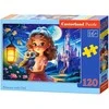 Castorland Dėlionė 120 vnt. - Princesė su pelėda
