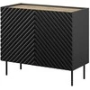 Cama Meble Baldų Komoda - Onda 98x45x85 Juoda