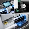 (3-osios kartos). Intelligent filmas cutting machine Forcell with positioning tool baltas