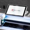 (3-osios kartos). Intelligent filmas cutting machine Forcell with positioning tool baltas