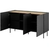 Cama Meble Komoda - Onda 150x45x85 Juoda