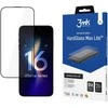 3MK HardGlass Max Lite iPhone 16 Pro 6.3 juodos spalvos, viso ekrano stiklas