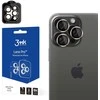 Apsauginis stiklas telefono kamerai Apple iPhone 15 Pro 3MK Lens Protection Pro aukso spalvos