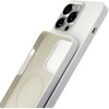 Dėklas 3Mk Protection 3mk Hardy silikoninis „MagCase“, skirtas „iPhone 15 Pro Max“ – baltas