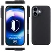 Dėklas 3Mk Protection 3mk Hardy silikoninis „MagCase“, skirtas „iPhone 16 Plus“ – pilkas