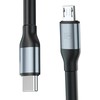 3Mk Protection 3mk Hyper Cable N-SERIES USB-C / MicroUSB 3m QC 3.0 5V/2A 10W - juodas